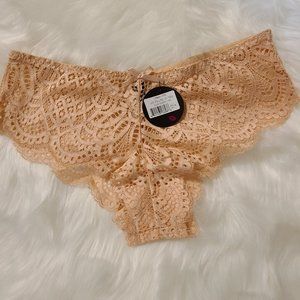 Lace Scalloped Tanga Panties